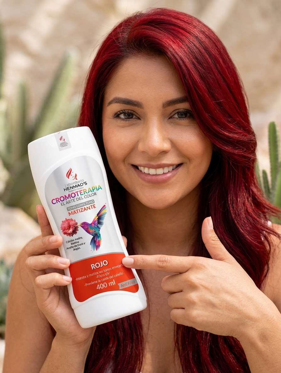 Matizante Tono sobre Tono Rojo Cromoterapia 400ml