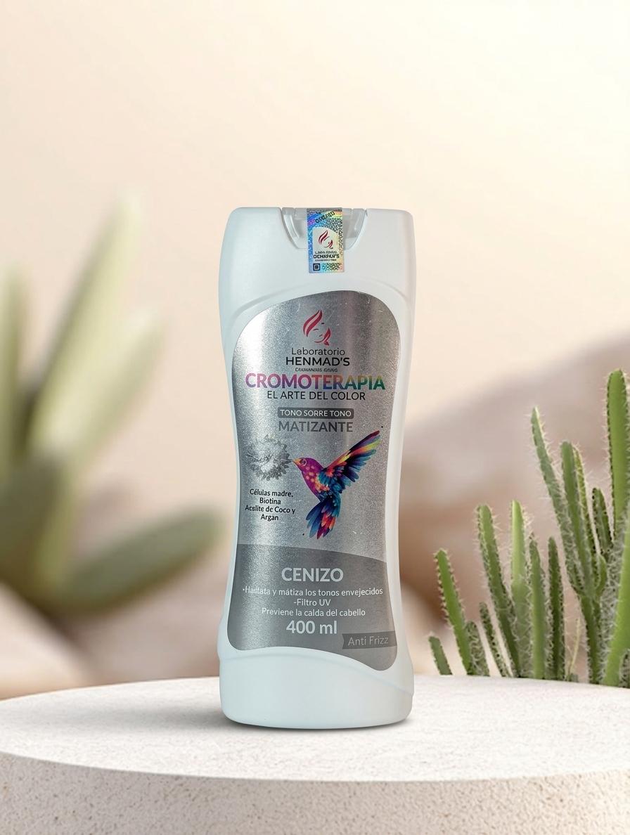 Matizante Tono sobre Tono Cenizo Cromoterapia 400ml