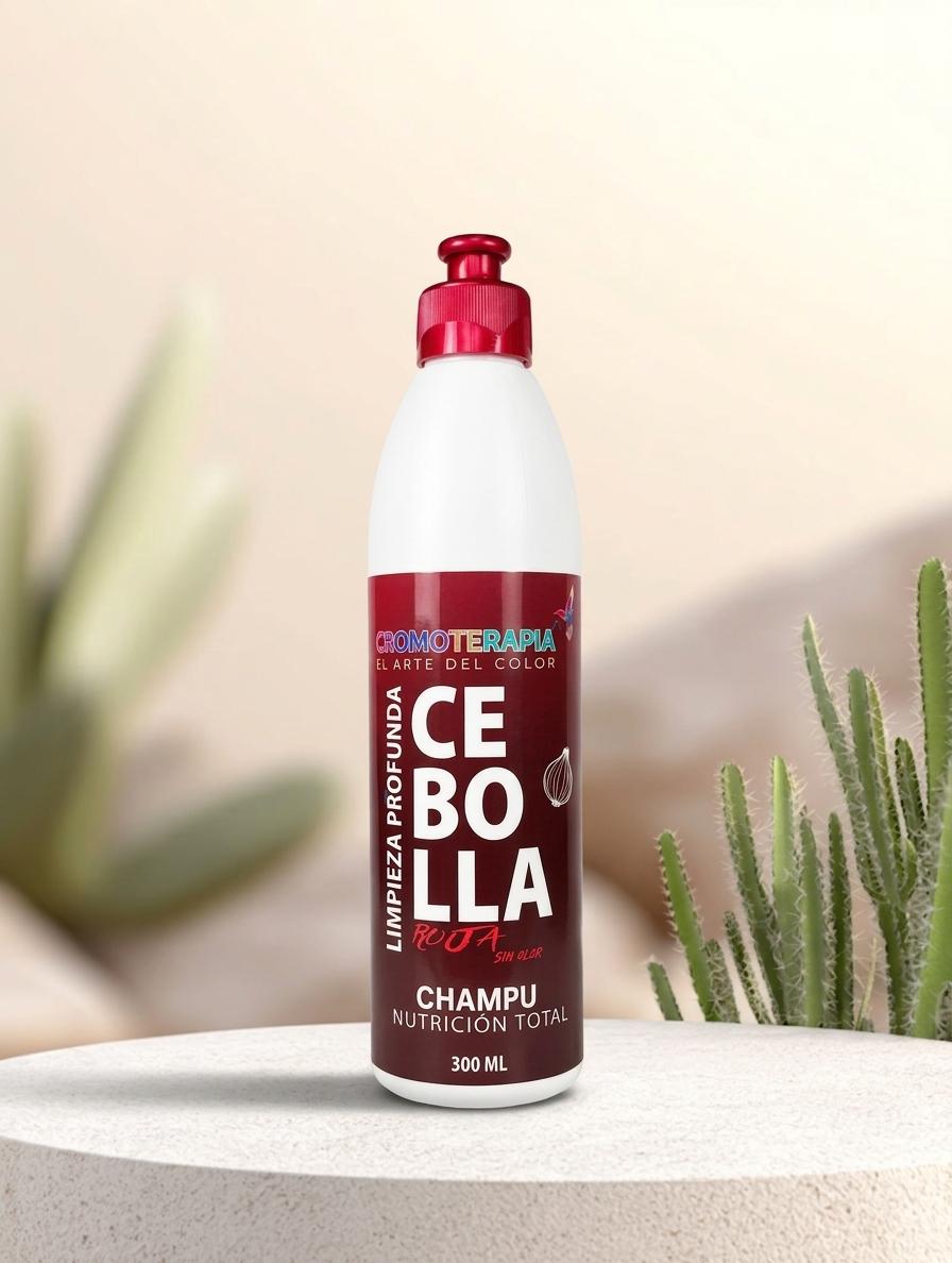 Shampoo Cebolla Roja Cromoterapia 300ml
