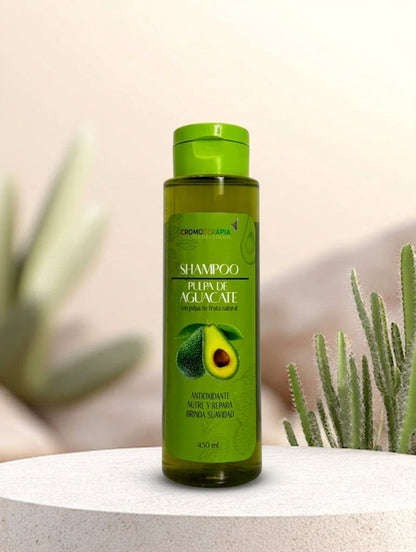 Shampoo Pulpa de Aguacate Cromoterapia 450ml