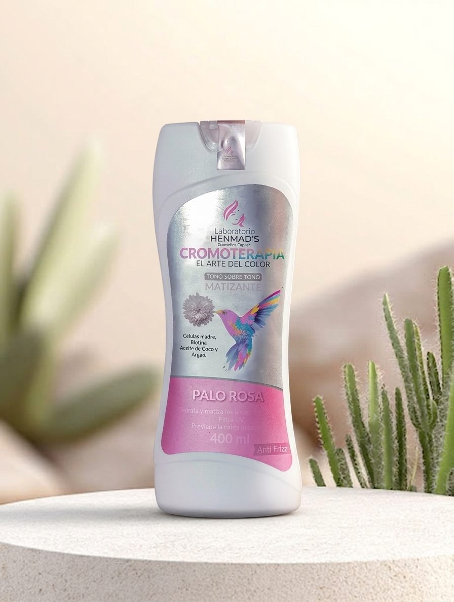 Matizante Tono sobre Tono Palo Rosa Cromoterapia 400ml