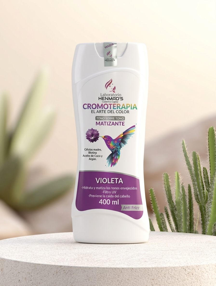 Matizante Tono sobre Tono Violeta Cromoterapia 400ml