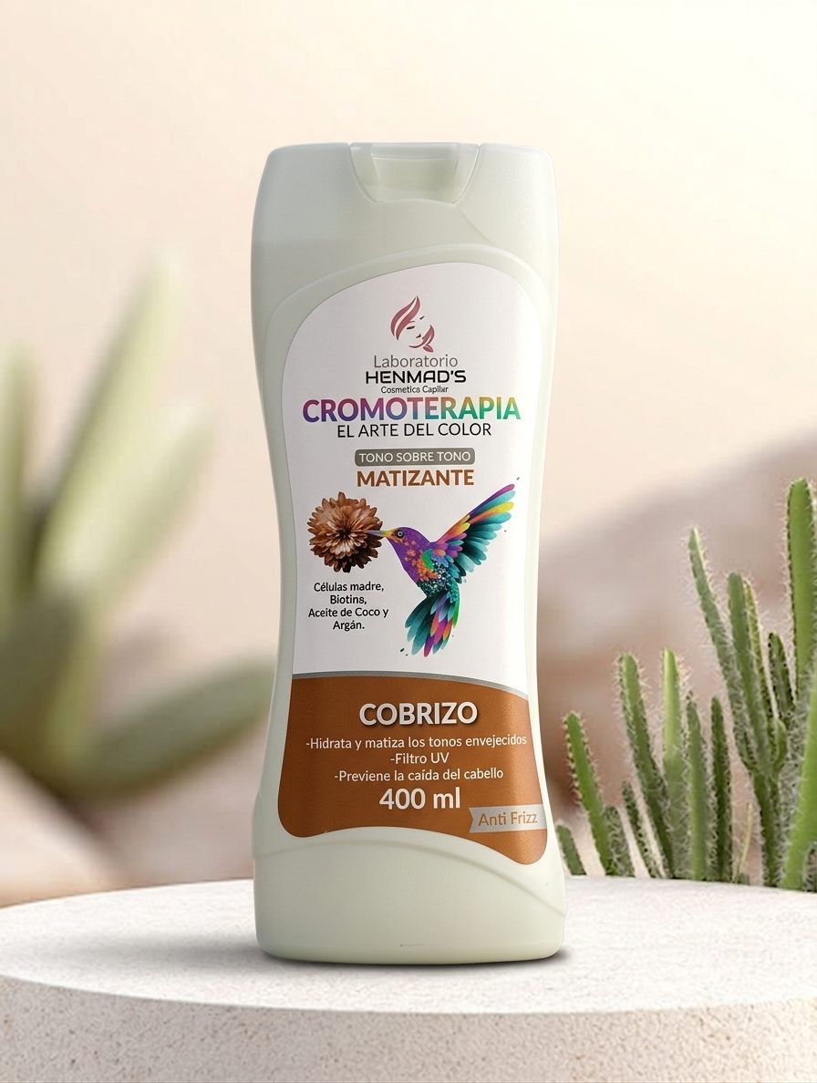 Matizante Tono sobre Tono Cobrizo Cromoterapia 400ml
