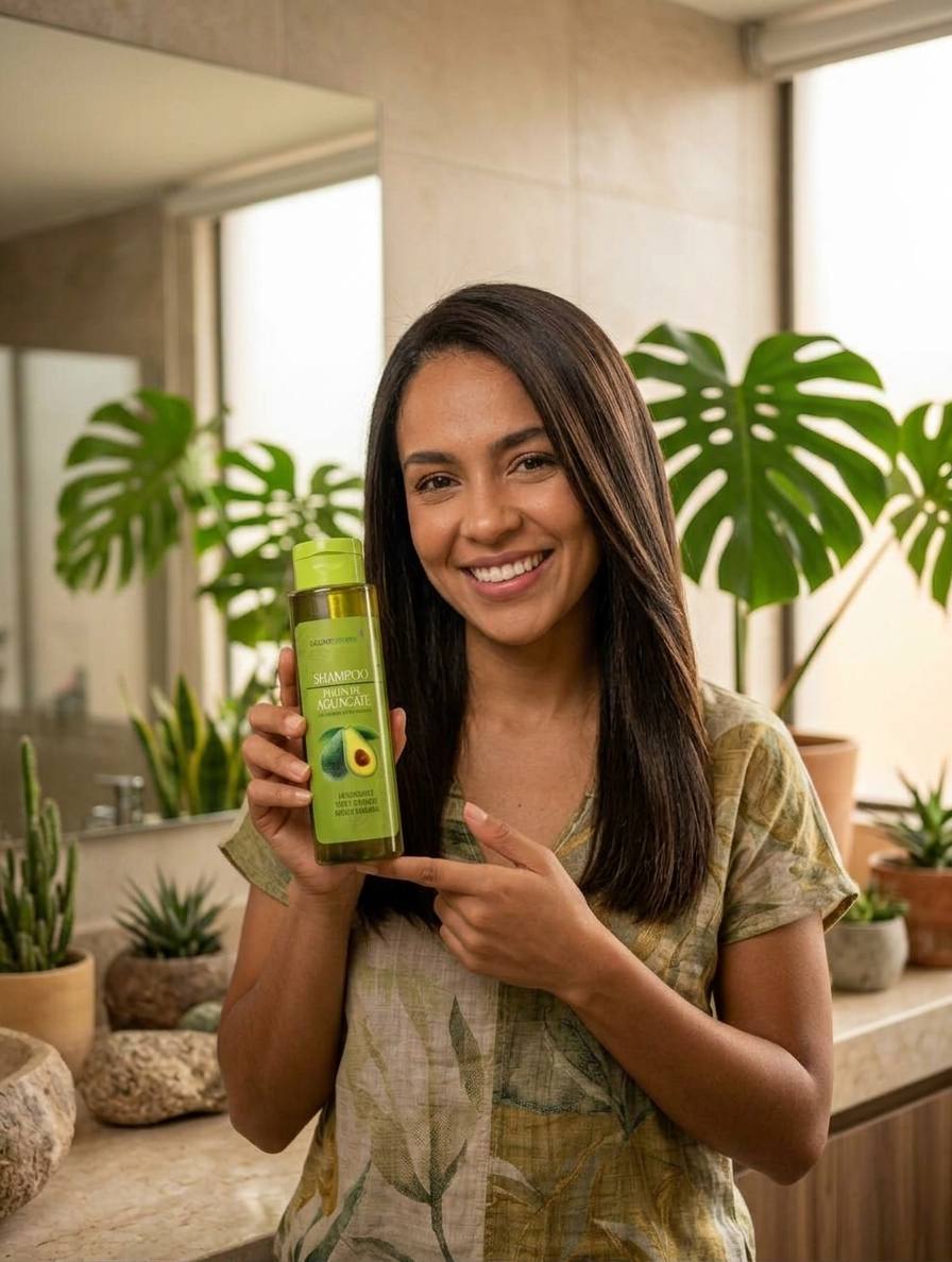 Shampoo Pulpa de Aguacate Cromoterapia 450ml